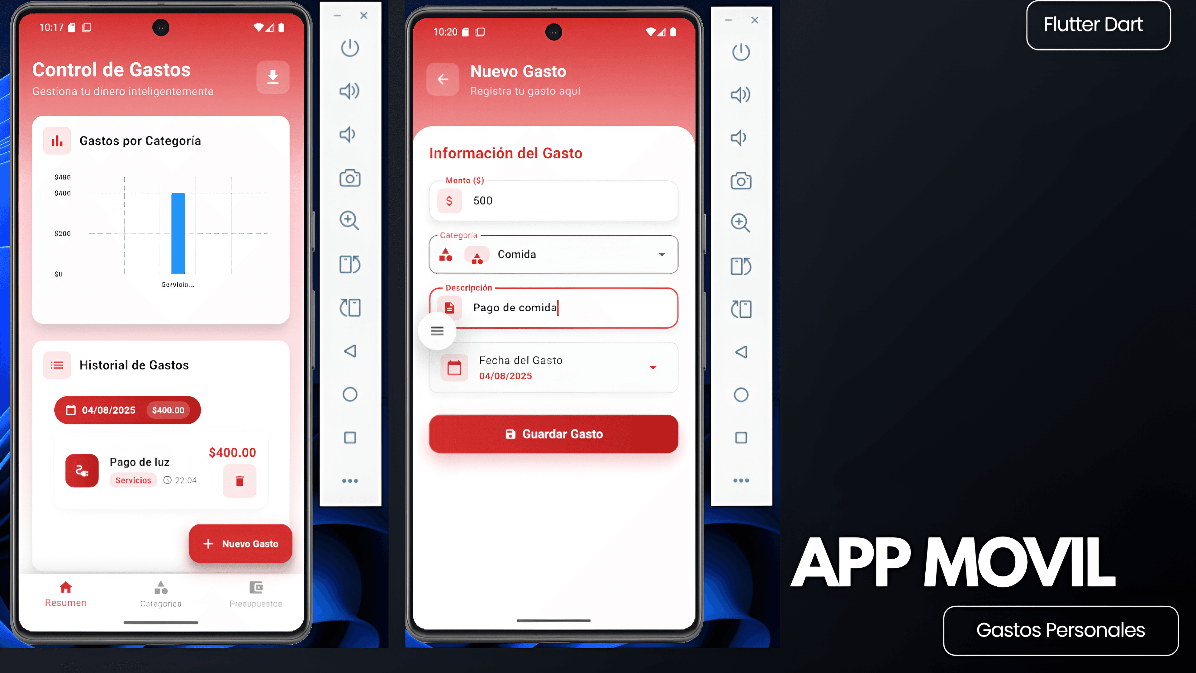 App Movil (Gastos Personales)